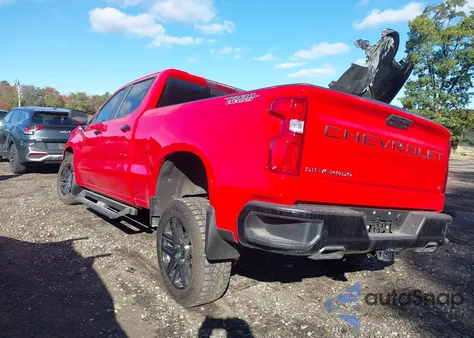 2021 Chevrolet Silverado 1500 4Wd Standard Bed Lt Trail Boss from USA, damaged, VIN 3GCPYFED8MG314874